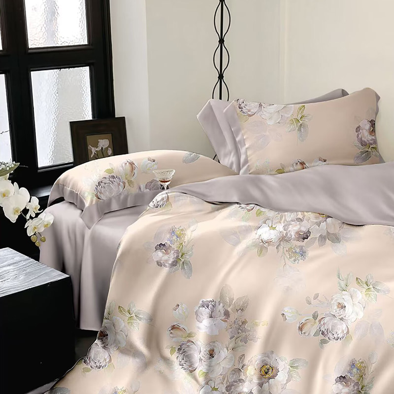 Bộ giường Tencel thập niên 50