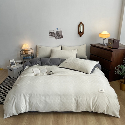 Tấm giường polyester đặt thiết kế mịn mịn