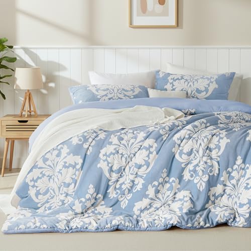 Chăn bông mùa đông bằng nỉ in hình Burnout, Chăn bông sang trọng kiểu Bohemian với lớp nền bằng sợi nhỏ siêu mềm, Bộ đồ giường ấm áp cho cả mùa