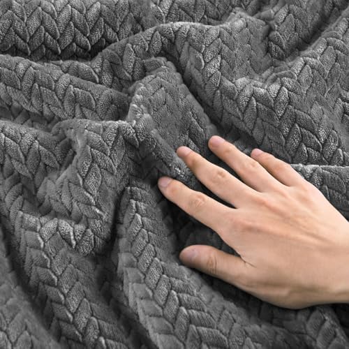 Bộ chăn ga gối đệm nhung và nỉ dệt kim có thể đảo ngược – Bộ chăn ga gối 3 mảnh họa tiết lá 3D